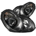 ANZO 20-22 Ford Super Duty (Halogen) Z-Series Full LED Proj Headlights SeqSig - Driver Side ONLY