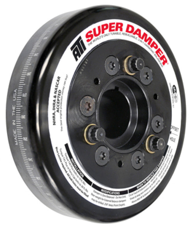 ATI Damper - 7.54In - Aluminum LW - 4 & 6 Grv - 2020+ Chevy C8 Corvette LT2 Dry Sump (OEM Diameter)
