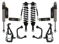 2021-2024 Ford F-150 4WD 3.5-4.5 Inch Lift Stage 4 Suspension System Tubular CDXS Icon Vehicle Dynamics
