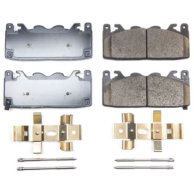 Power Stop 2024 Ford Mustang Front Z17 Evo Ceramic Pad w/Hardware