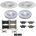 Power Stop 21-24 Acura TLX Front and Rear Z17 Coated Brake Kit