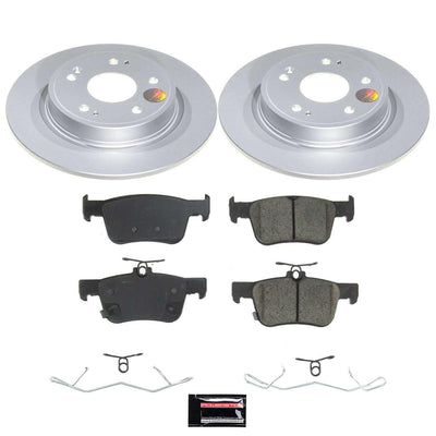 Power Stop 23-24 Acura Integra Front and Rear Z17 Coated Brake Kit