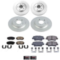 Power Stop 22-23 Hyundai Kona Front and Rear Z17 Coated Brake Kit