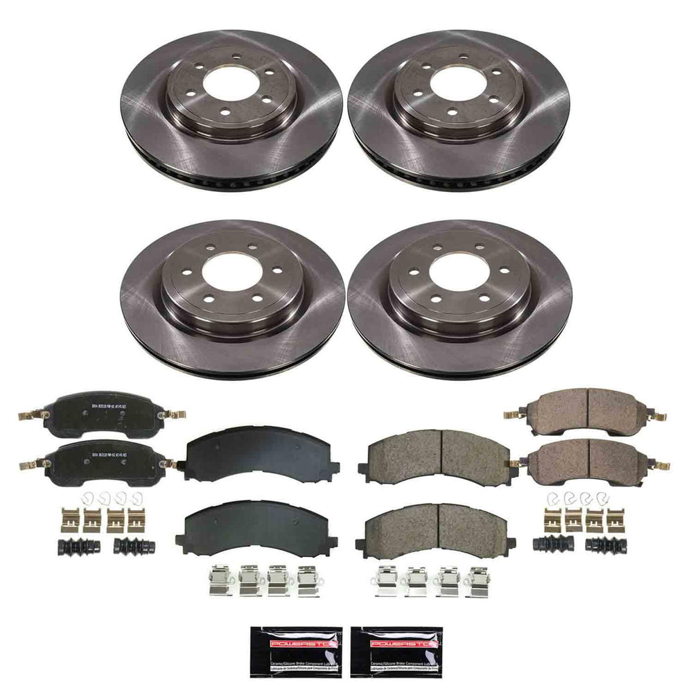 Power Stop 22-24 Ford Bronco Front and Rear Autospecialty Brake Kit