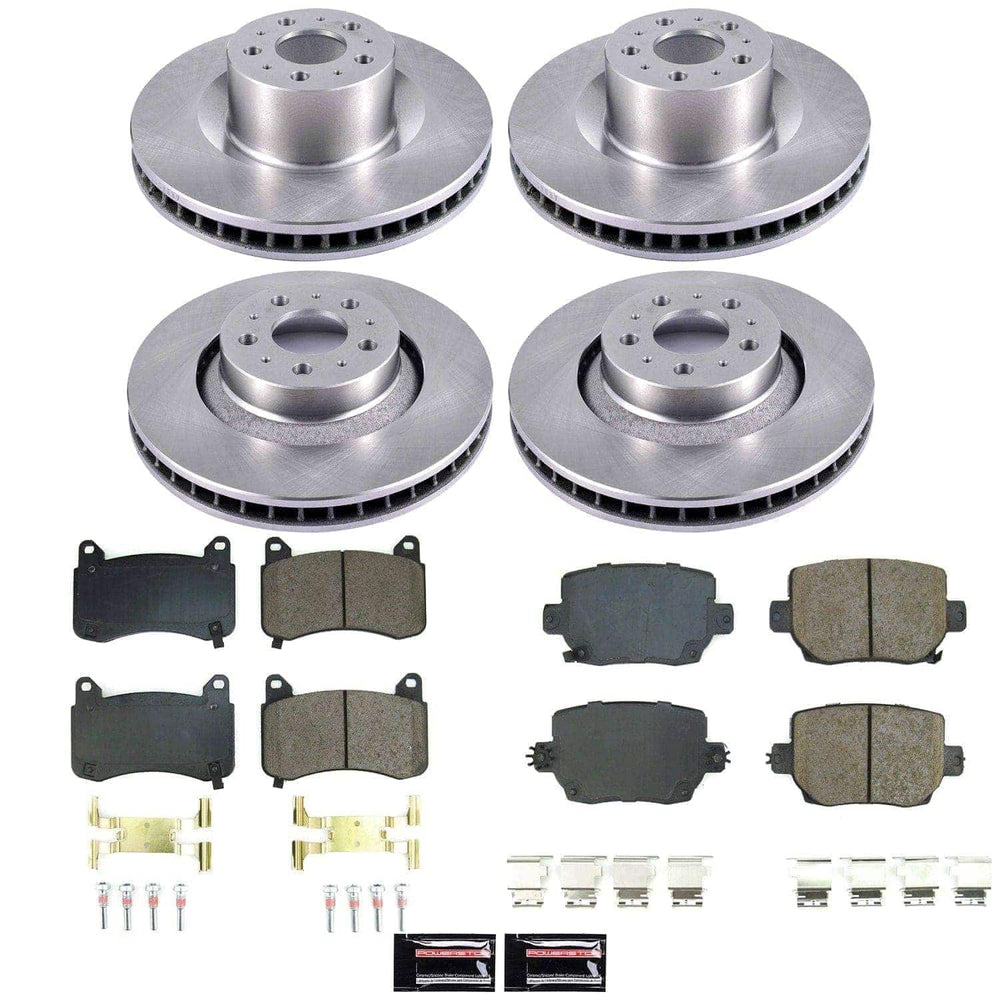 Power Stop 20-24 Tesla Y Front and Rear Autospecialty Brake Kit