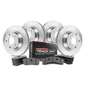 Power Stop 21-23 Ford Mustang Front and Rear Track Day Brake Kit