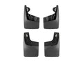 WeatherTech 24-25 Ford Ranger Raptor Front & Rear No Drill MudFlaps - Black