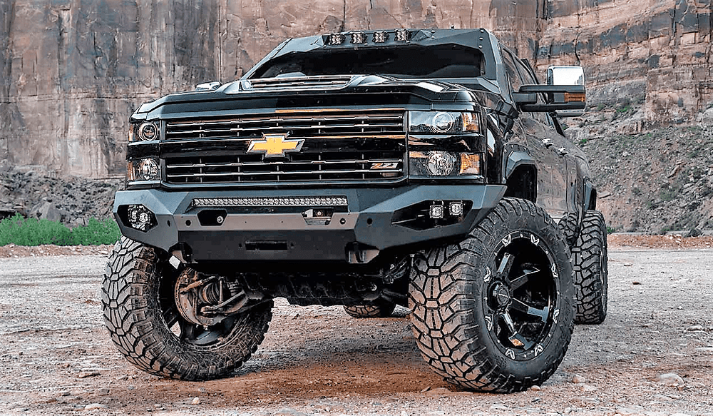 1519 SILVERADO 2500/3500 HD MATRIX FRONT W/ NO GUARD