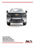 20C SILVERADO 2500/3500 HD WINCH MOUNT W/ PRERUNNER GUARD PREMIUM BUMPER