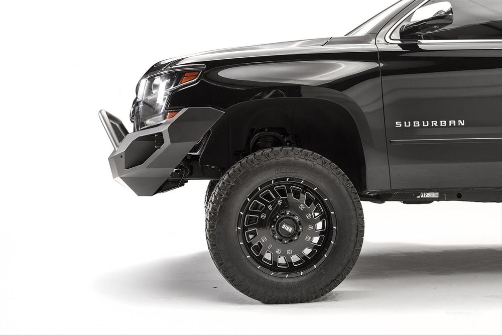 15C SUBURBAN VENGEANCE FRONT SENSOR BUMPER W/ PRERUNNER GUARD MATTE BLACK