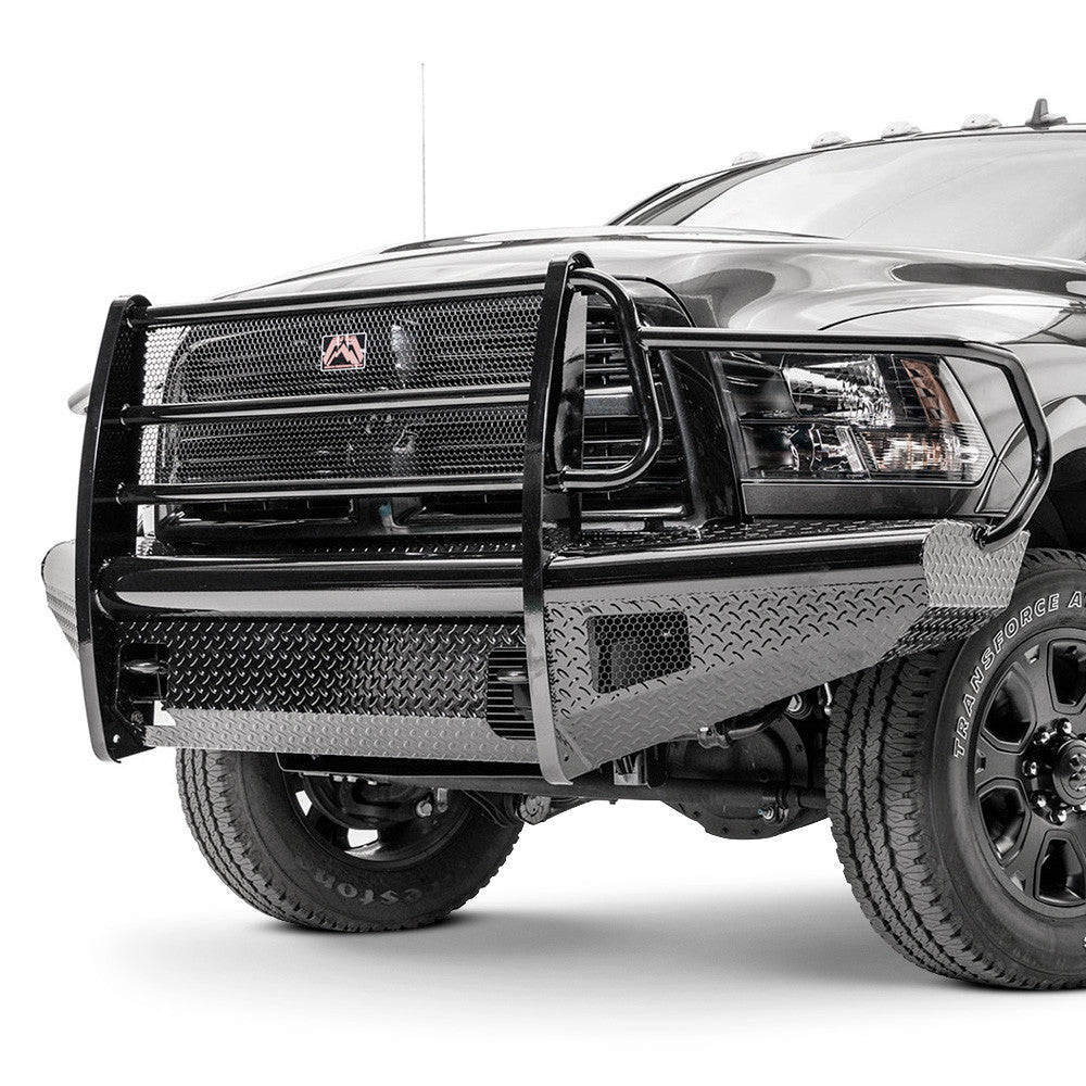 0305 RAM 2500/3500FRONT RANCH BUMPER W/ FULL GUARD (2500 5500) W/ TOW HOOKS
