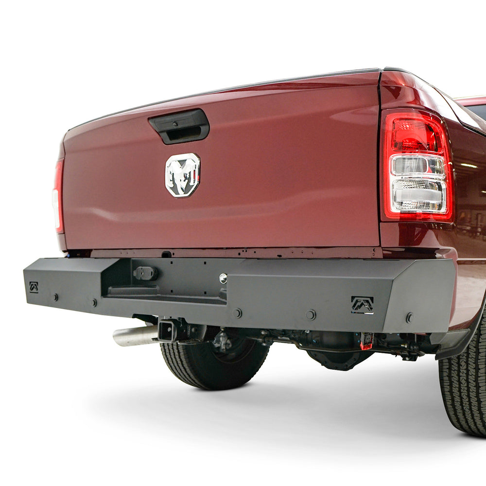 2019-2020 Dodge 2500-3500 HD Red Steel rear bumper