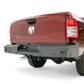 2019-2020 Dodge 2500-3500 HD Red Steel rear bumper