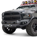 19C RAM 2500/3500 NEW BODY STYLE MATRIX FRONT BUMPER WITH WINCH FULL GUARD