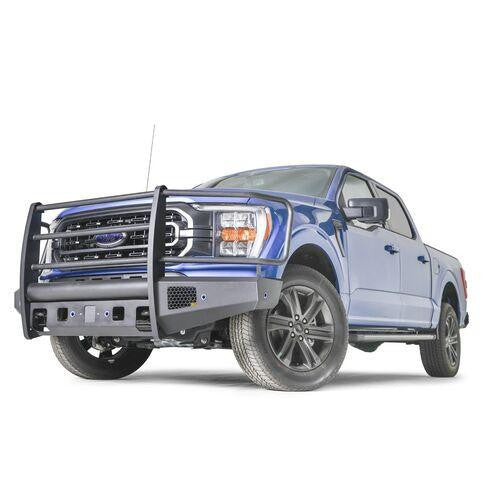 21C F150 BLACK STEEL ELITE FULL GUARD WITH TECH FEATURES AND ADDONS MATTE BLACK