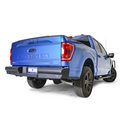 21C F150 BLACK STEEL ELITE REAR SENSOR BUMPER MATTE BLACK