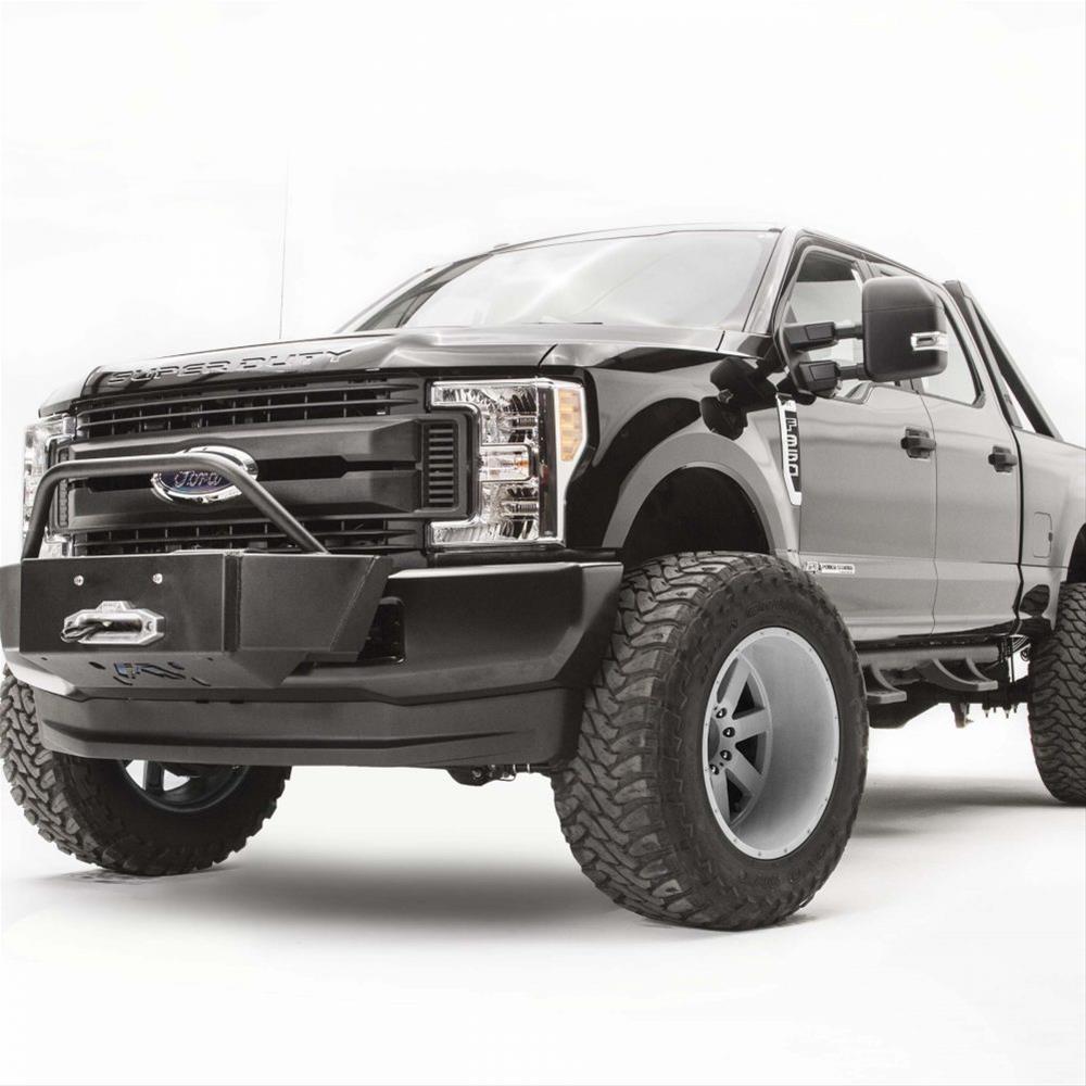 17 FORD SD LARGE FRAME WINCH MOUNT MATTE BLACK