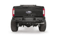17-C F250 F350 PREMIUM SENSOR REAR BUMPER MATTE BLACK