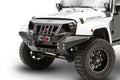 0718 WRANGLER JK FRONT FULL WIDTH GRUMPER MATTE BLACK