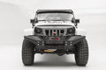 0718 WRANGLER JK FRONT FULL WIDTH GRUMPER MATTE BLACK