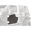 0718 JEEP JK FRONT DOOR SKIN MATTE BLACK