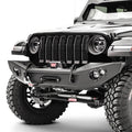 Jeep JL Lifestyle Winch Bumper w/ No Guard; Gladiator JT Lifestyle Winch Bumper w/ No Guard