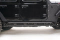 18C WRANGLER JL MATTE BLACK TUBE ROCK SLIDER