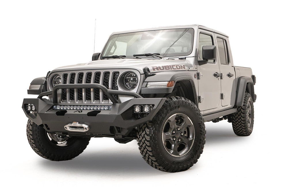 2018 Jeep JL Rubicon 2020 Jeep JT Rubicon Matrix Front Pre-Runner