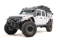FAB FOURS INC. 20C GLADIATOR OVERLAND RACK EXTENSION ACCESSORY MATTE BLACK
