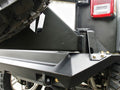 0717 JEEP JK OFF THE DOOR TIRE CARRIER (NEEDS BASE BUMPER) MATTE BLACK