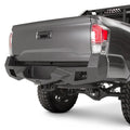 16-C TACOMA VENGEANCE SENSOR COMPATIBLE(DOES NOT INCLUDE BLIND SPOT MONITORING) REAR MATTE BLACK