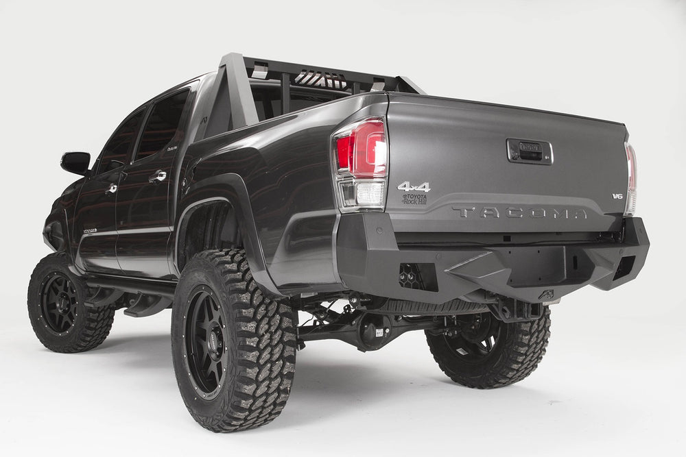 16-C TACOMA VENGEANCE SENSOR COMPATIBLE(DOES NOT INCLUDE BLIND SPOT MONITORING) REAR MATTE BLACK