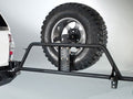 05-15 TACOMA TIRE CARRIER (NEEDS BASE BUMPER) MATTE BLACK