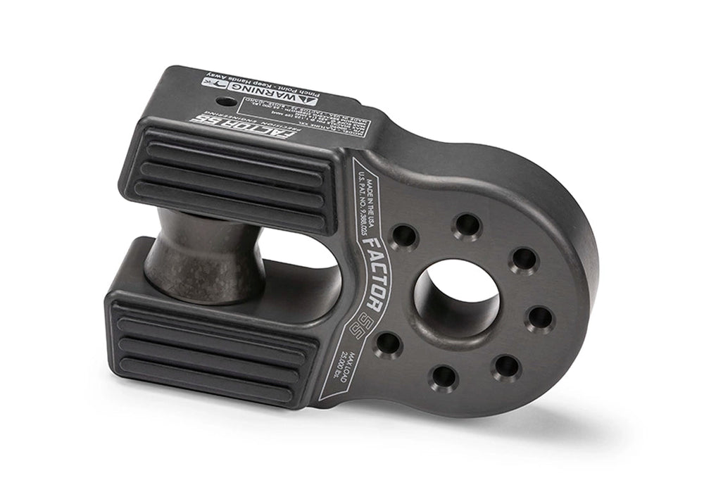 ~(3.4 lbs. 7X5X3)~ FLATLINK XXL WINCH SHACKLE MOUNT GRAY
