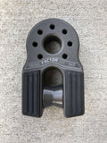 ~(3.4 lbs. 7X5X3)~ FLATLINK XXL WINCH SHACKLE MOUNT GRAY