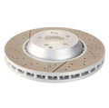SHW 15-20 Dodge Charger/Challenger Front Drilled-Slotted Lightweight Brake Rotor (68184587AE)