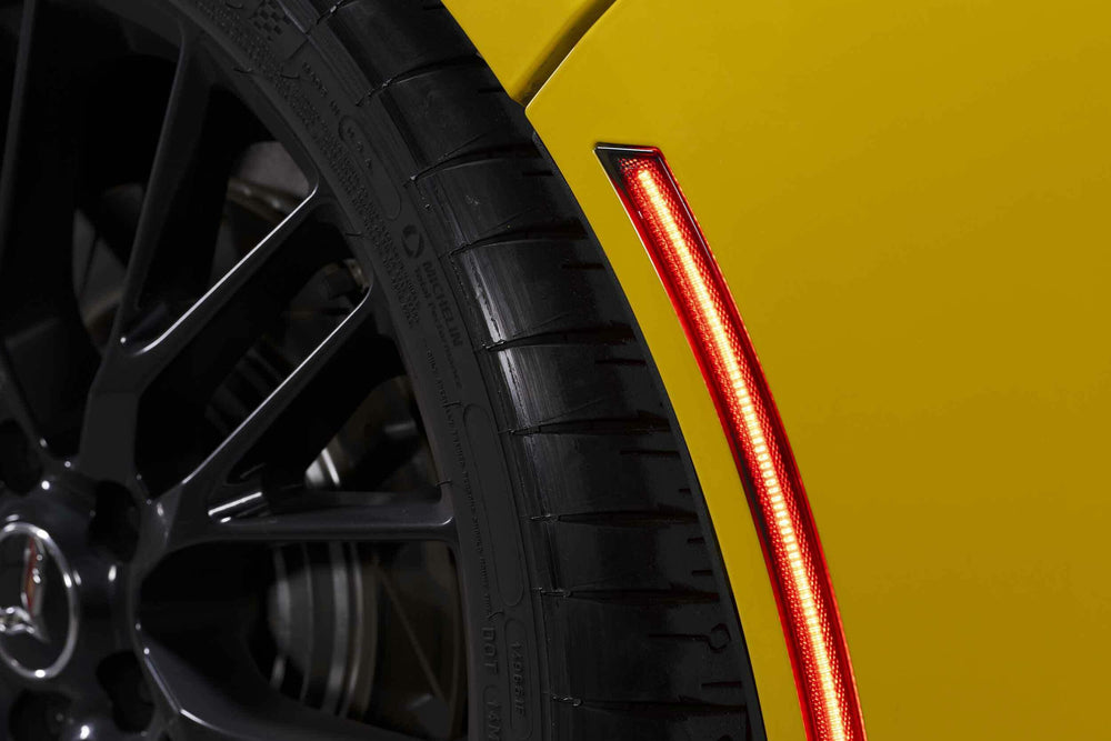 CORVETTE C7 XB LED SIDE MARKERS (REAR / RED / SET)