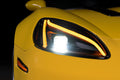 XB LED Headlights: Corvette C6 (05-13) (C8 Style / Set)(Gen II)