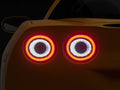 XB LED Tail Lights: Corvette C6 (05-13) (Gen II) (Red / Set)