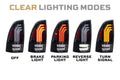 XB LED Tail Lights: Toyota Tacoma (05-15) (Clear Lens / Set)