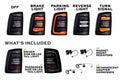 19C RAM 2500/3500HD XB LED TAIL LIGHTS SMOKED LENS (SET)