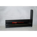 1516 F150 SUPERCREW CAB 4IN DROP BLACK EXTRUDED ALUM RUNNING BOARD(BRKTS SOLD SEP)