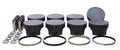 Mahle MS LS Piston 376ci 4.065in Bore 3.622 Stroke 6.098 Rod 0cc 10.7CR w/Thermal Barrier - Set of 8