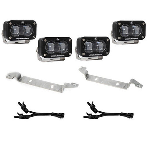 Baja Designs 2024+ Toyota Tacoma TRD ProTrailhunter S2 SAE OEM Fog Light Kit - Clear
