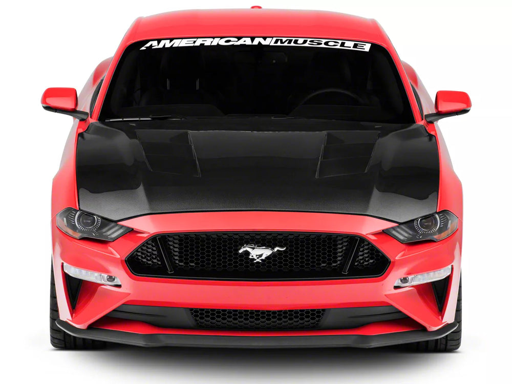 Anderson Composites 18-23 Type-GR (GT350 style) Fiberglass Hood