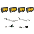 Baja Designs 2025 Toyota 4Runner S2 SAE Fog Pocket Light Kit - Amber
