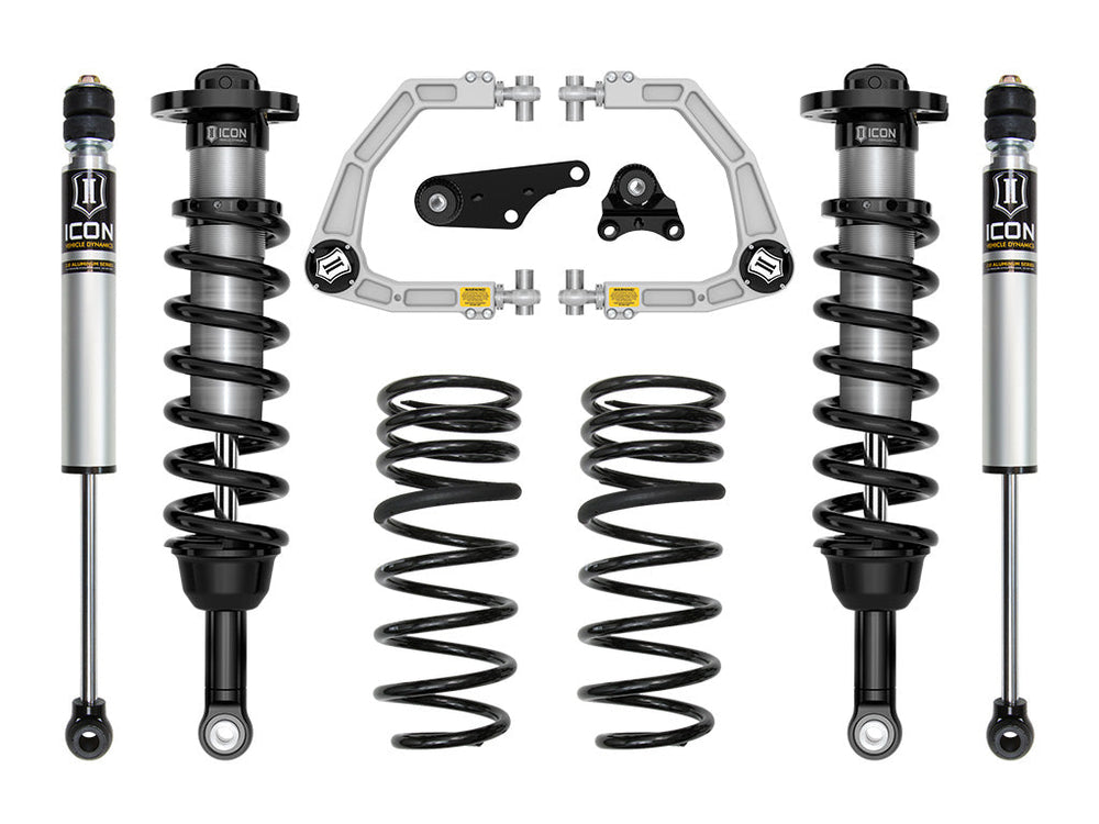 2024-2025 Toyota Tacoma 1.25-3 Inch Lift Stage 2 Suspension System Billet Overland Rear Springs Icon Vehicle Dynamics