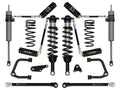 2024-2025 Toyota Tacoma 1.25-3 Inch Lift Stage 8 Suspension System Tubular Overland Rear Springs Icon Vehicle Dynamics