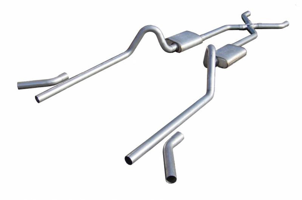 CM BACK W/XPIPE EXH 5557 SPLIT R DUAL EXIT 2.5IN INTER/TAIL PIPE STREET PRO MU