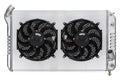 Cold Case Radiators 69-72 Corvette Big Block Aluminum Radiator Dual 12 Inch Fan Kit Cold Case Radiators CHV714A-1K